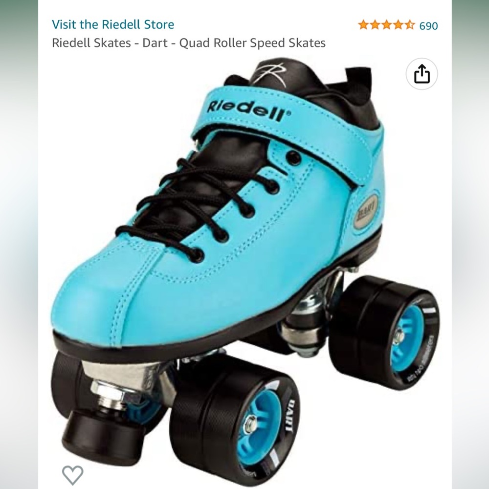 Kids Riedell Roller Skates Size 3